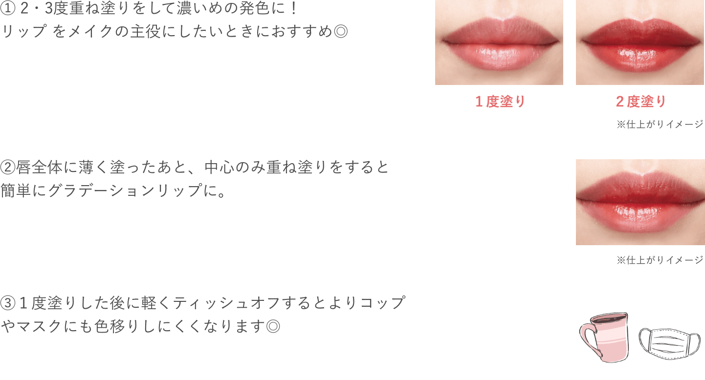 ウォータリーティントリップ Lips Cezanne セザンヌ化粧品