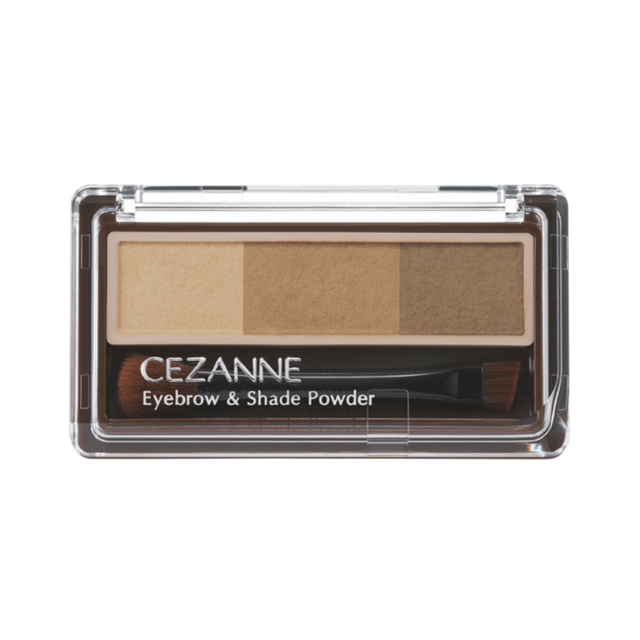 アイブロウ&シェードパウダー 01　キャメルブラウン