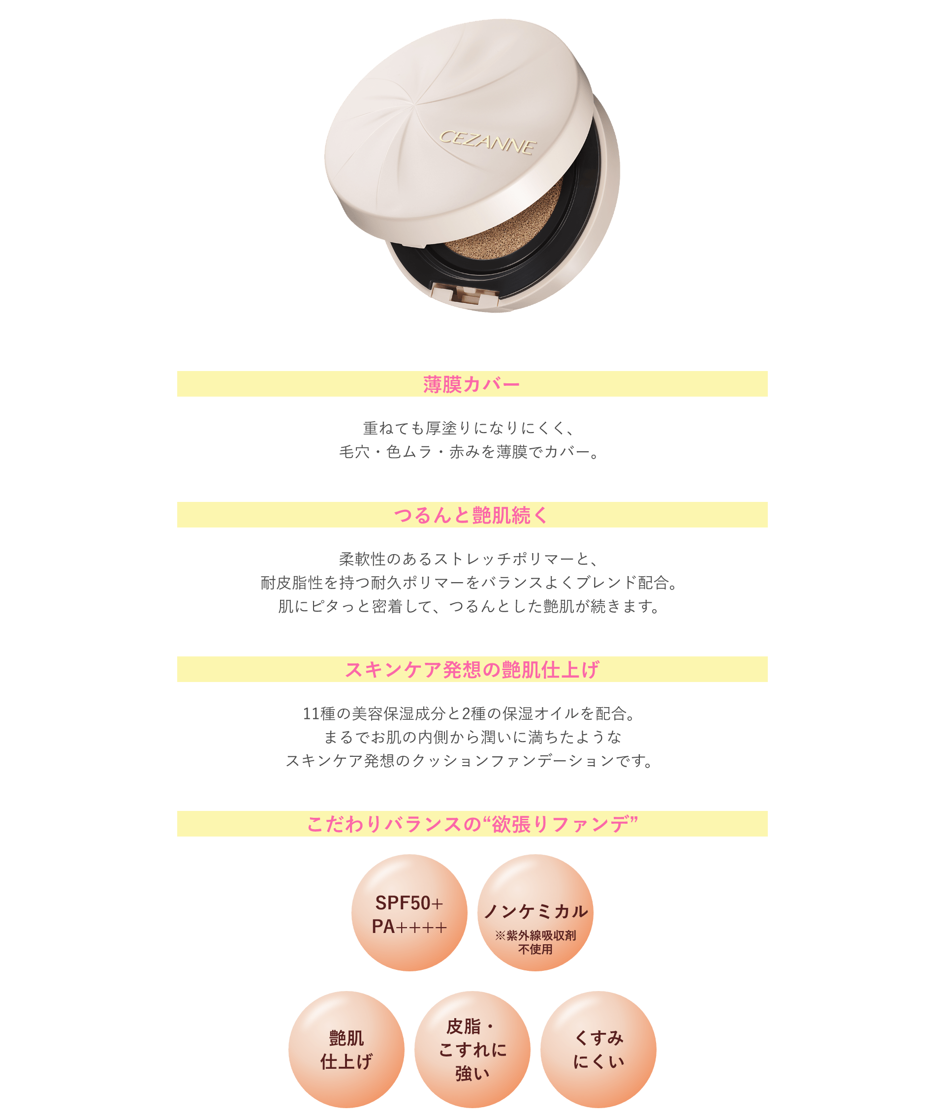 毎日使いたい！欲張りファンデーション